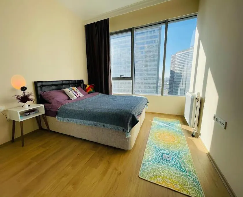 Kozapark 1 Bedroom Lux Apart W/Lake View &Swimming Pool Стамбул Апартаменты