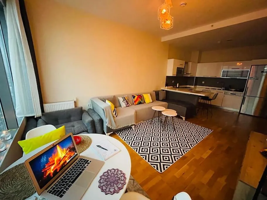 Апартаменты Kozapark 1 Bedroom Lux Apart W/Lake View &Swimming Pool Стамбул Турция